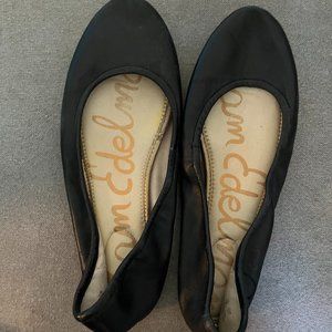 Sam Edelman black ballet flats, size 11